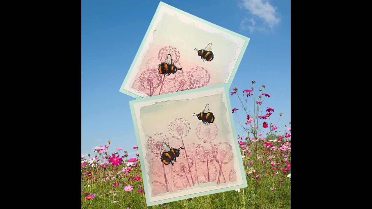 Gel Press fun with Bumble & Hum by Leesa Magical Maker