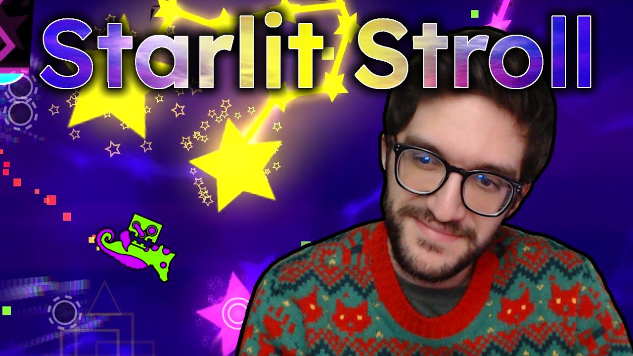 Starlit Stroll (Top 90 Extreme Demon) by Enfur & Cork | 12 Demons of Christmas #5 | Geometry Dash