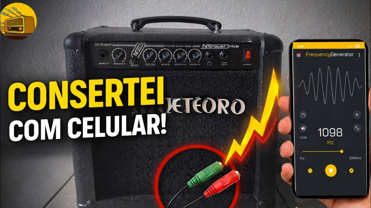 Dicas de Conserto Meteoro (Defeito Ruído no falante)