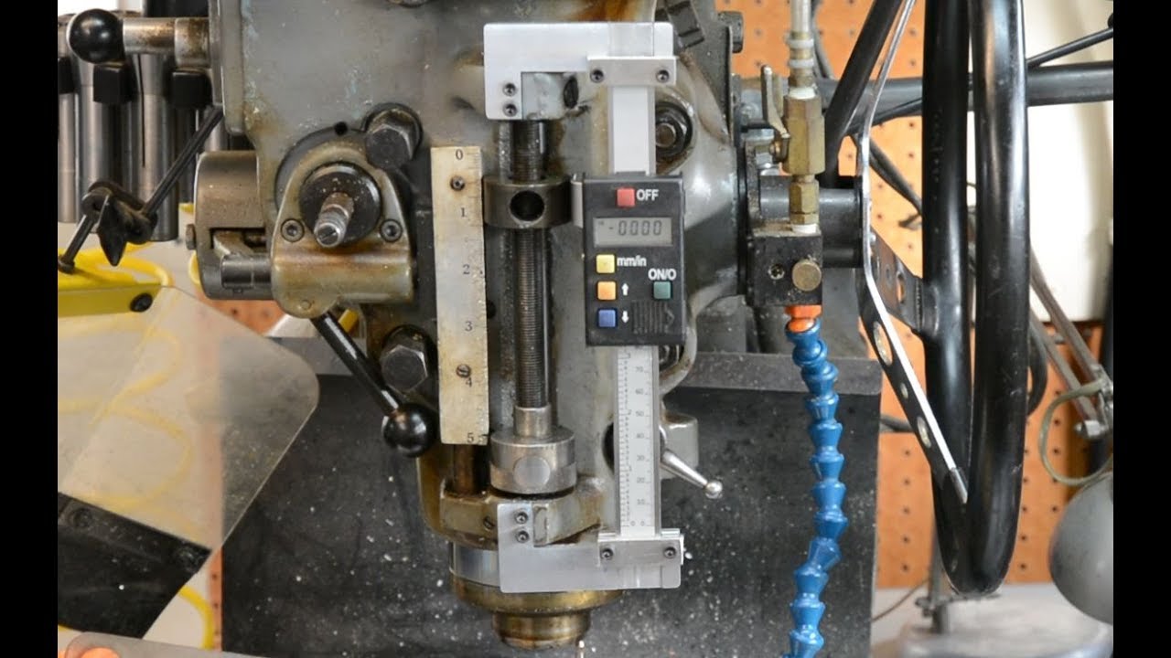 Bridgeport quill DRO