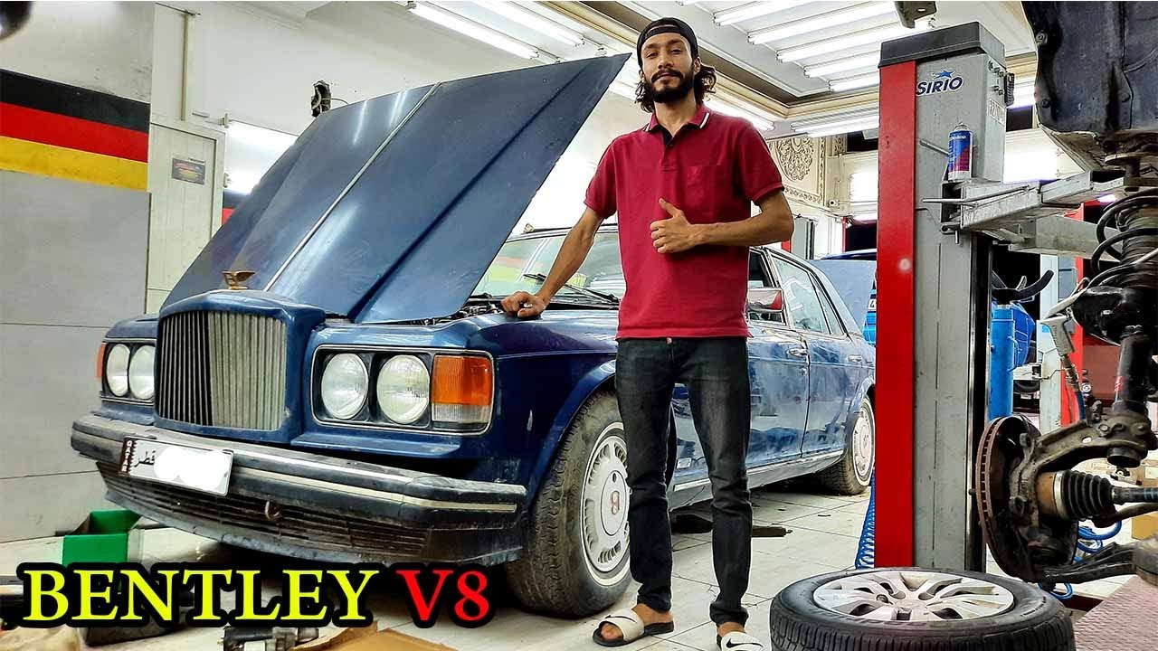 BENTLEY TURBO R V8 إصلاح و تشغيل محرك سيارة بنتلي كلاسيكية بعد توقفها لسنوات