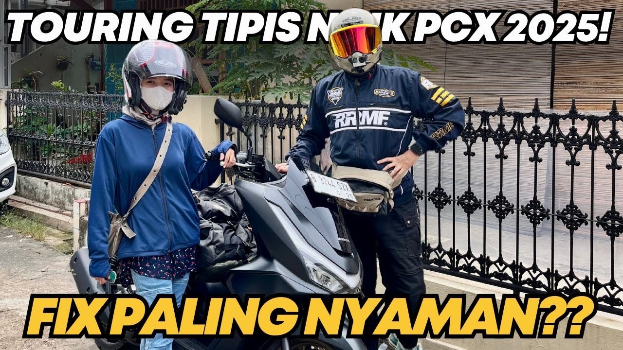 TOURING TIPIS NAIK HONDA PCX 160 ROADSYNC! PALING COCOK BUAT HARIAN?
