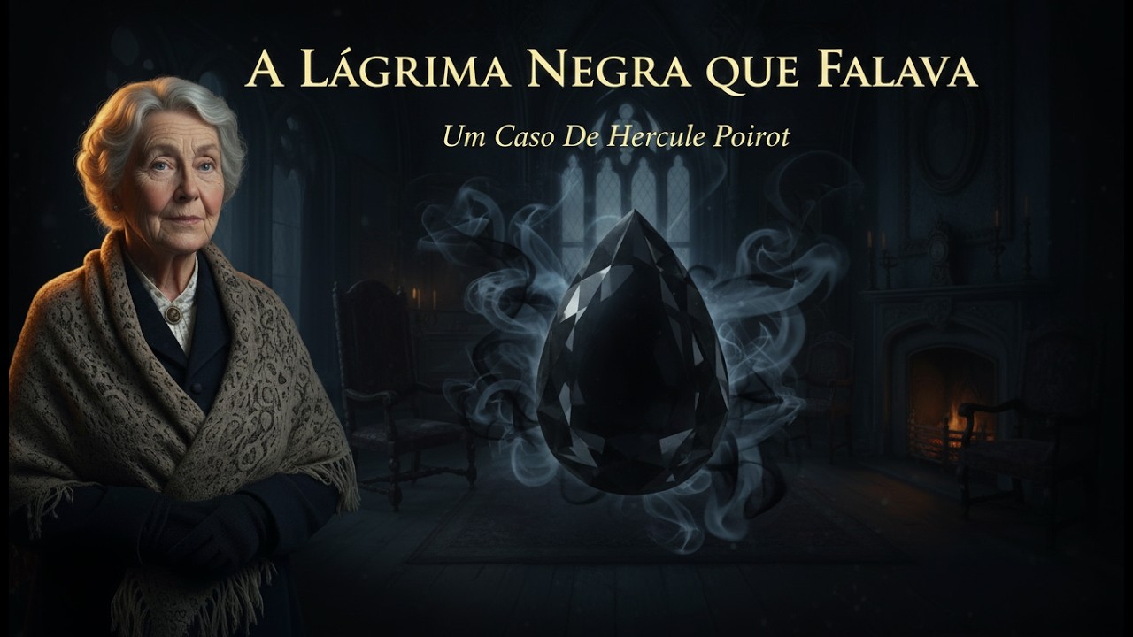 A Lágrima Negra Que Falava | Um Caso de Hercule Poirot