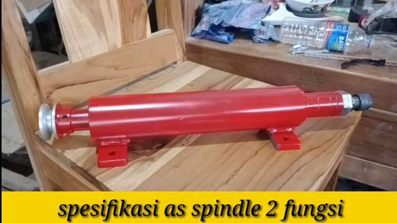 spesifikasi as spindle / as mesin profil duduk diy
