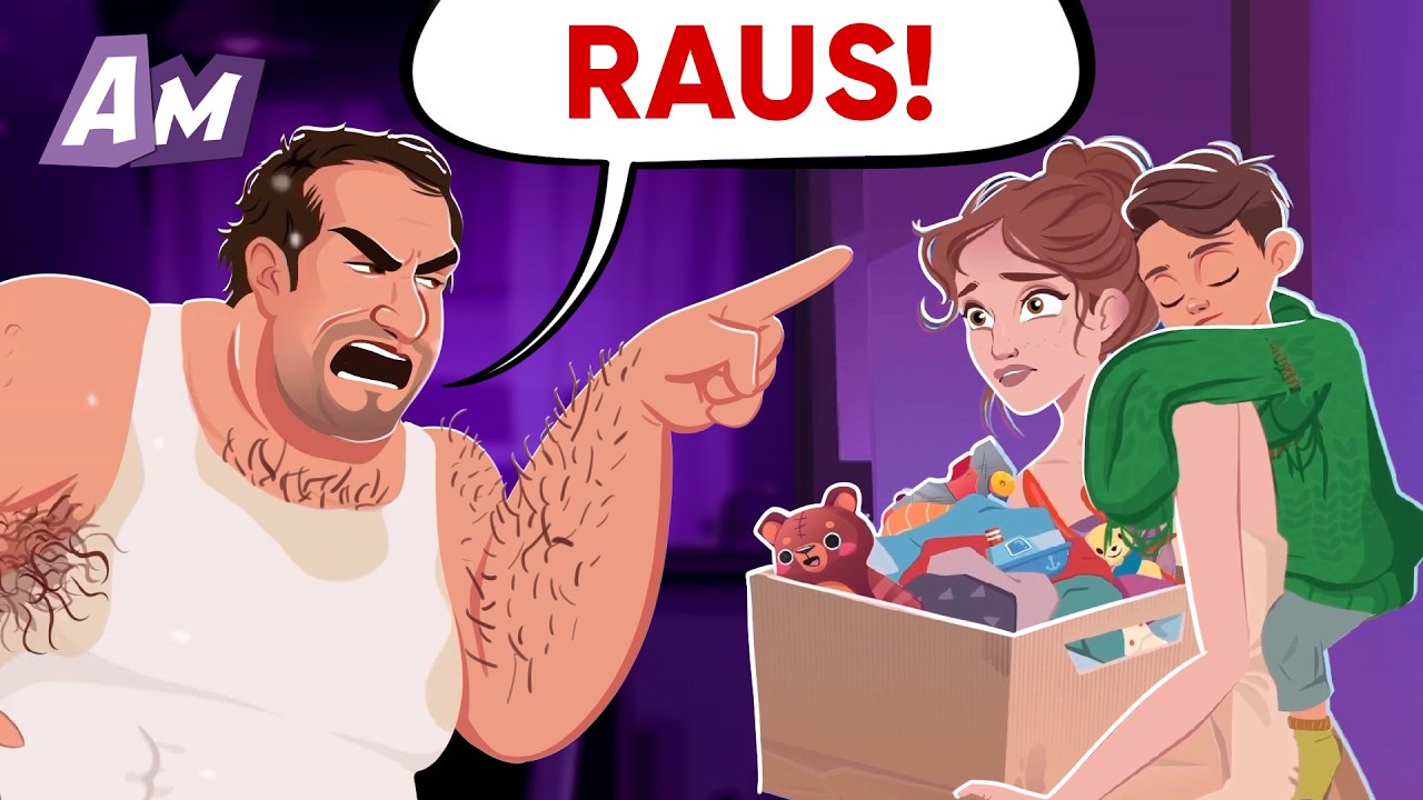 Der Ehemann warf seine Frau mitten in der Nacht in eine Schneewehe