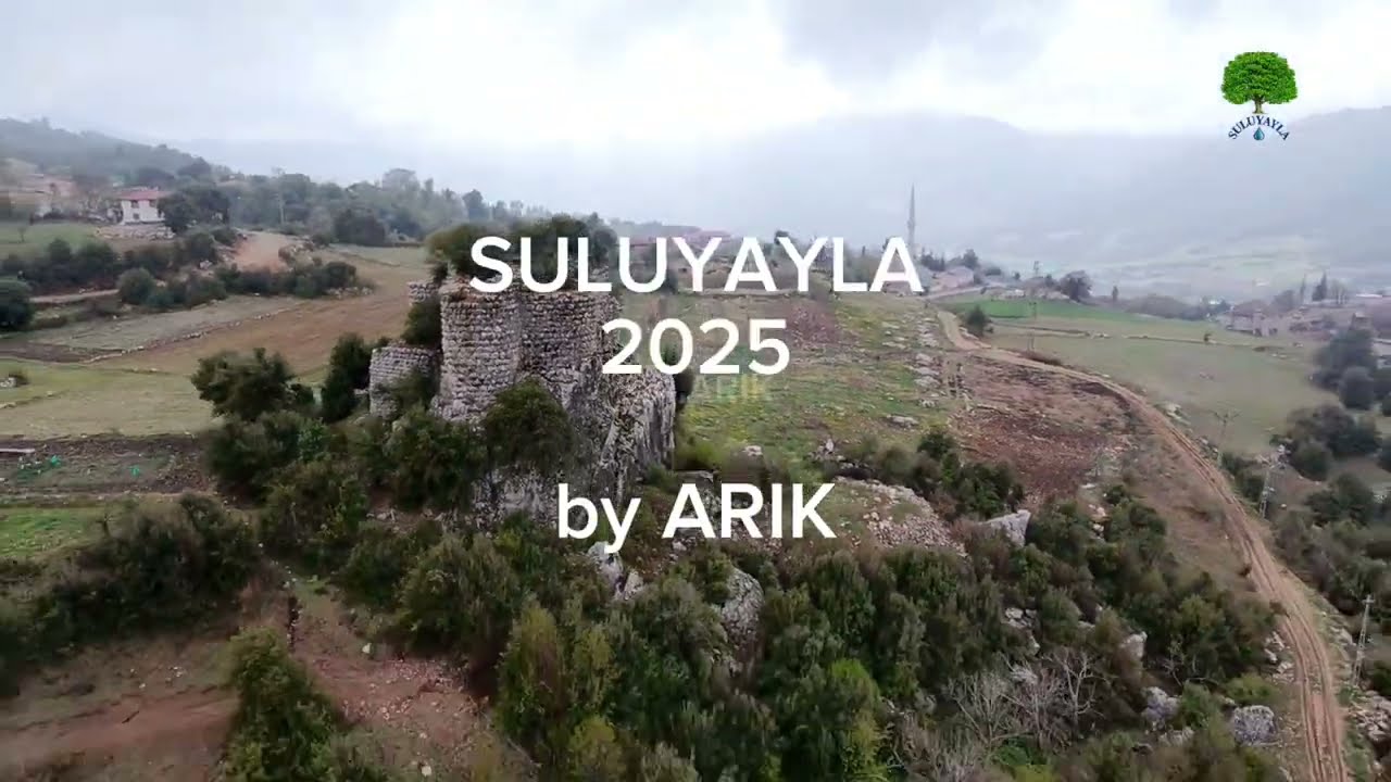 Tarihi Suluyayla (Mencik) Kalesi, Kaleden Köye Bakış (Nisan 2025)