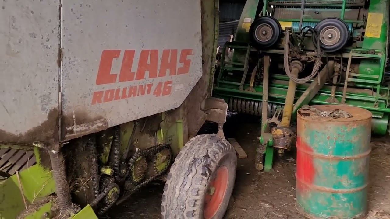 Trip down memory lane , Claas Rolland 46 round baler roller bearings