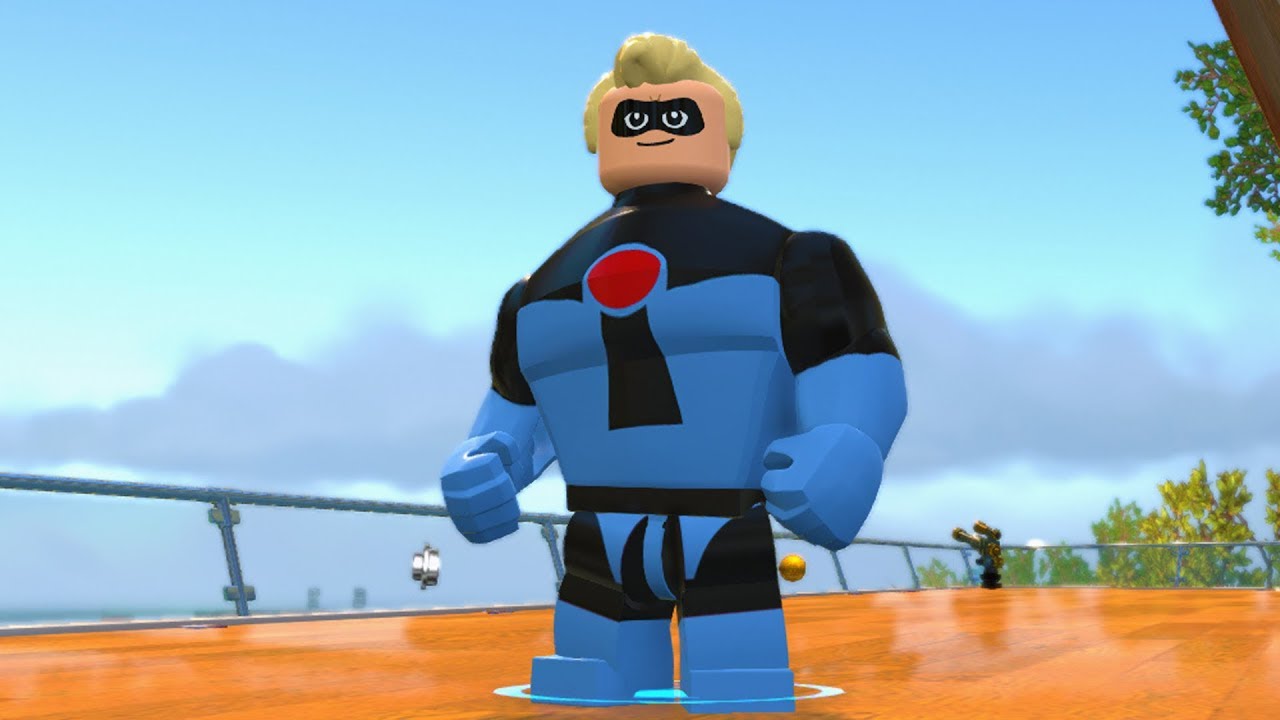 LEGO The Incredibles - Mr. Incredible (Golden Age) - Open World Free Roam Gameplay HD