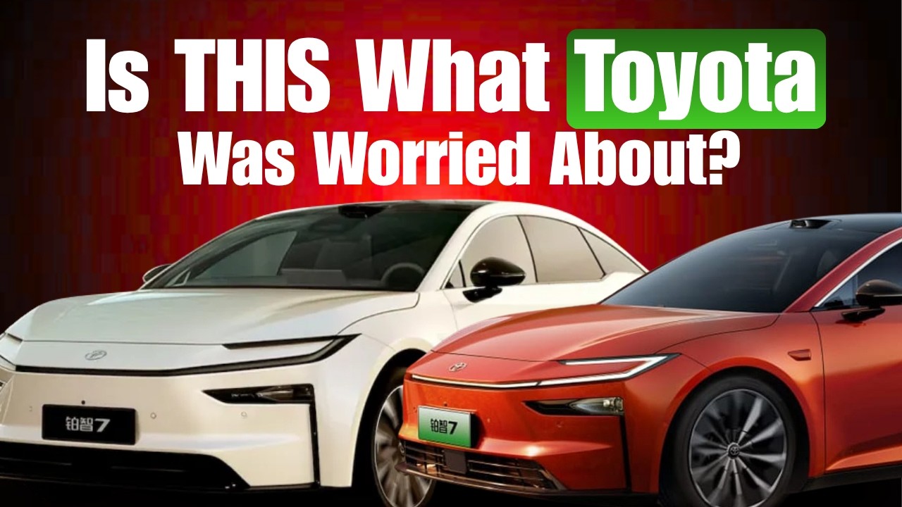 Компания Toyota выпустила в Китае ОЧЕНЬ впечатляющий электромобиль, а затем произошло вот что...