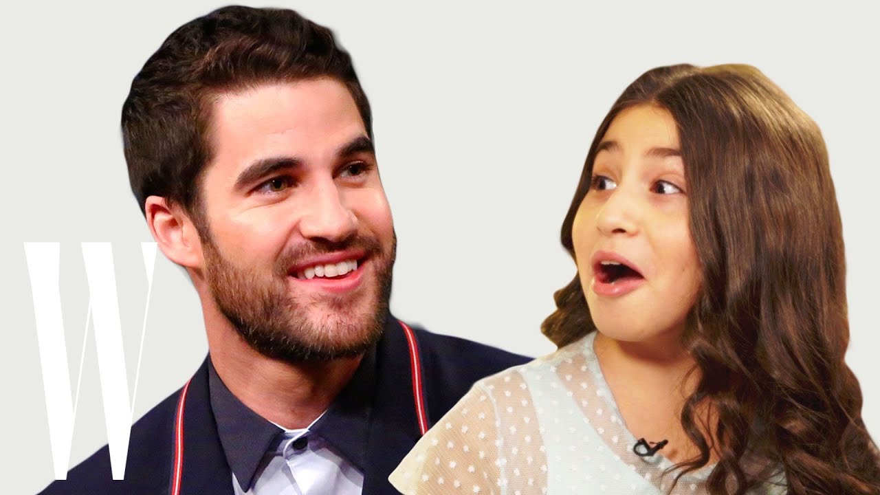 Darren Criss Gets Interviewed by a Cute Little Kid | Little W | W Magazine