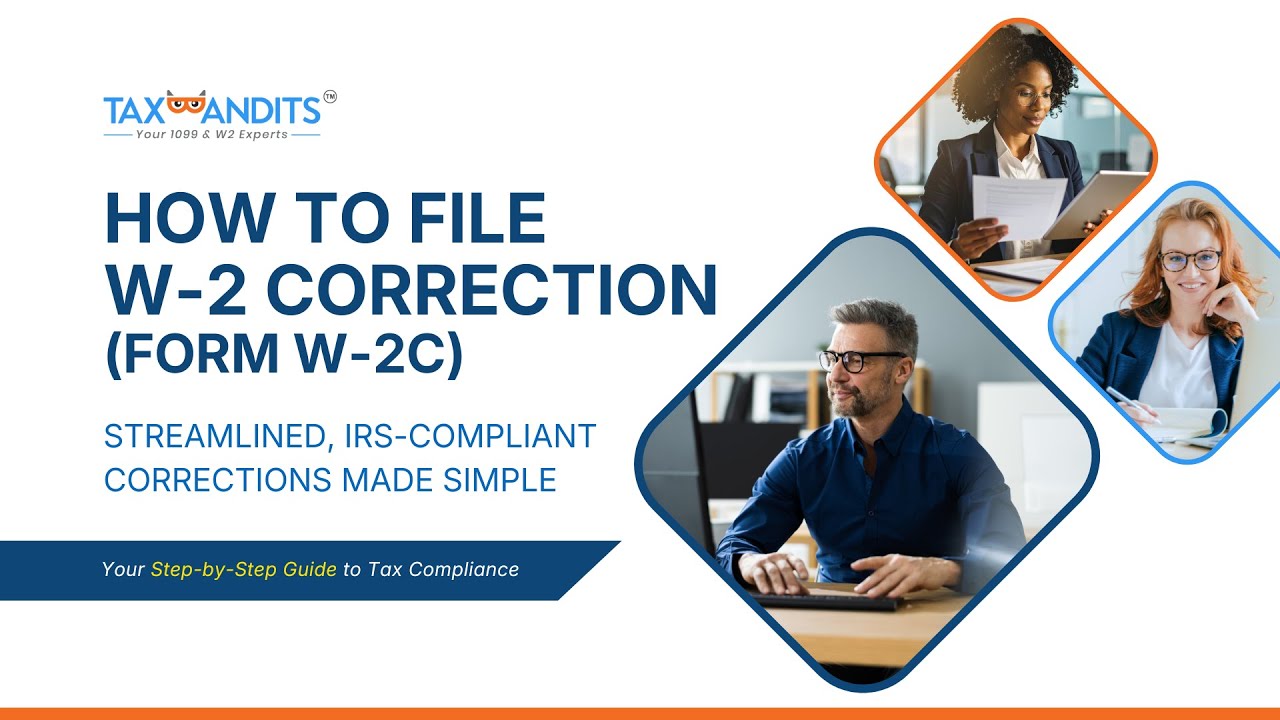 How to Correct a W-2 Form Online | Step-by-Step W-2c Filing (2026)