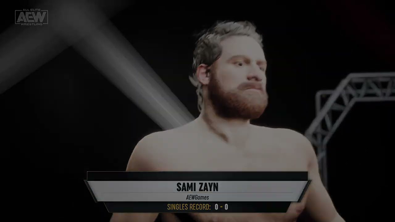AEW FIGHT FOREVER: SAMI ZAYN VS GUNTHER  