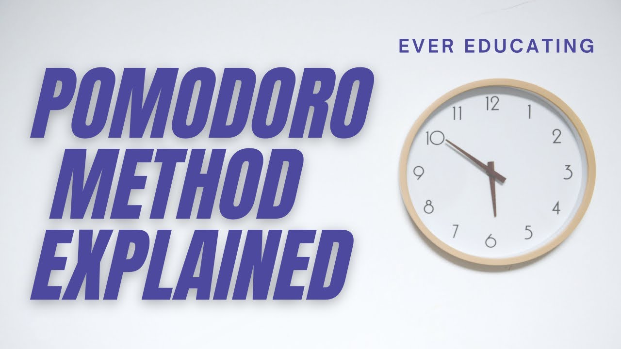 Pomodoro Method Explained | College Student Productivity
