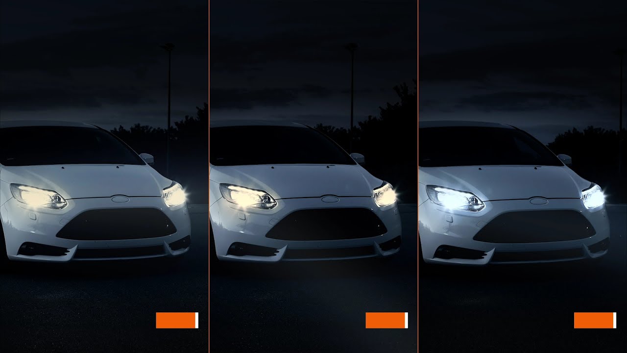 OSRAM: Experience the difference between standard xenon lamps and upgrade lamps!