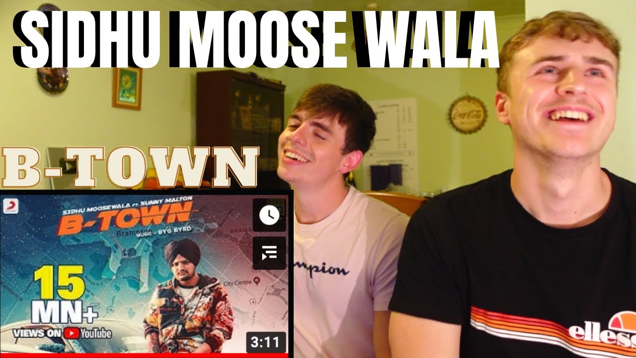We Finally Did It | Sidhu Moose Wala - B Town | (REACTION)