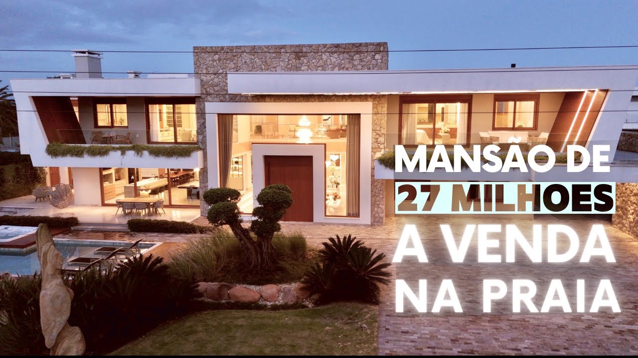 27 MILHOES E 200 MIL REAIS É O VALOR DESTA MANSÃO