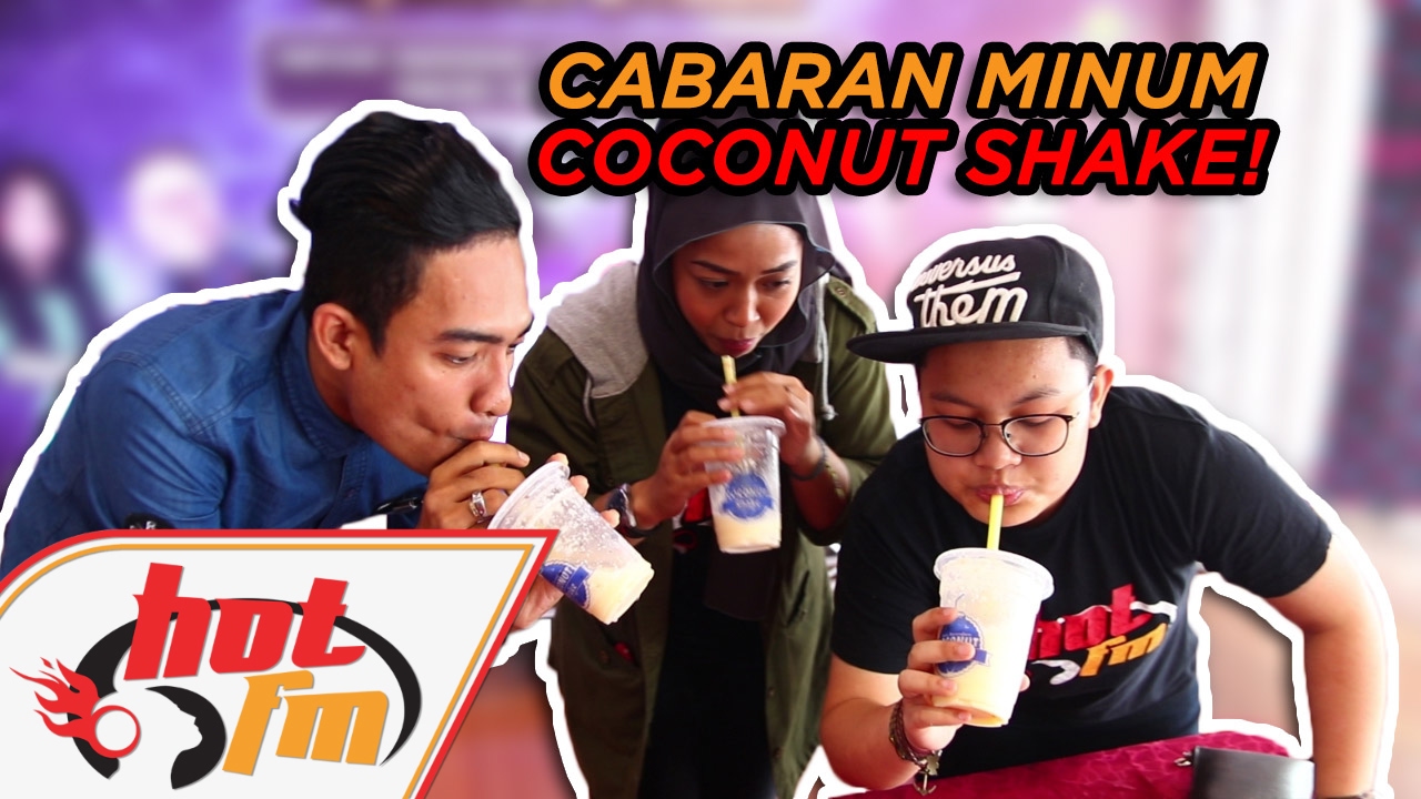 Cabaran minum 6 Coconut Shake kat Melaka! - Sarancak - #SaraCabar