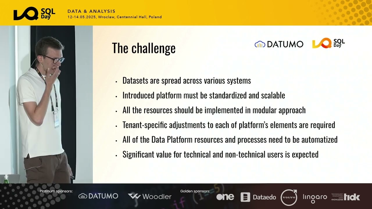 SQL Day 2025 - Building scalable and automated Databricks-oriented data platform from scratch