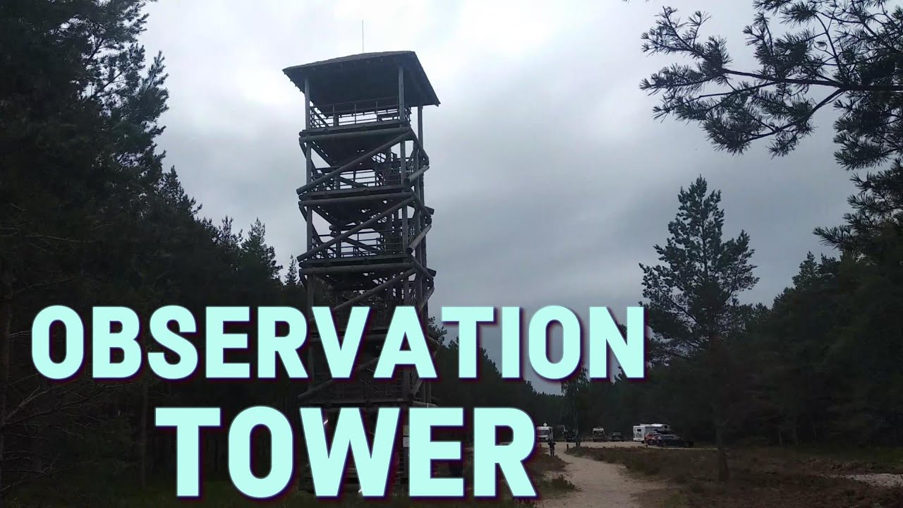 Observation Tower 4K #nature #seaside #sea #tower #observation #travel