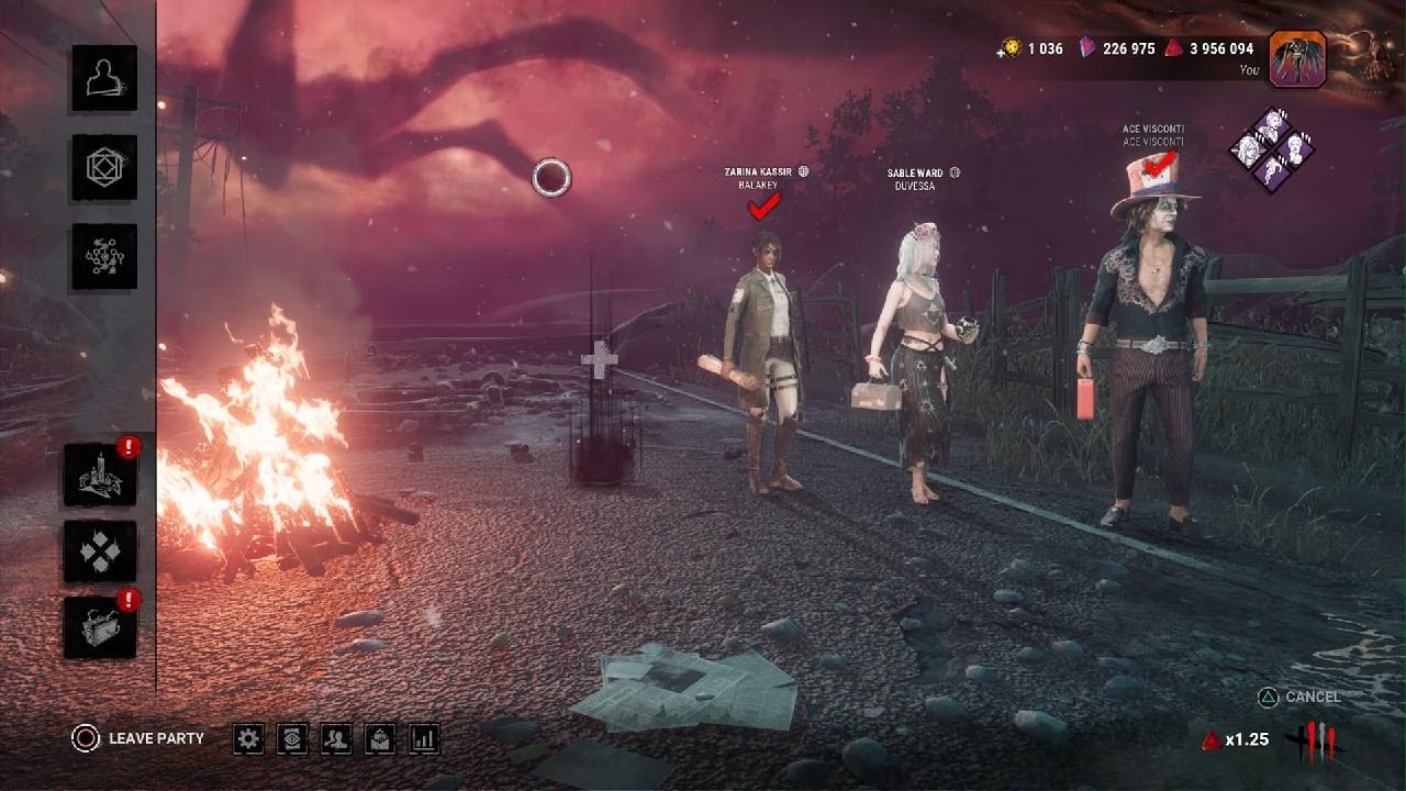 Dead by Daylight Wesker vs Ace and pals