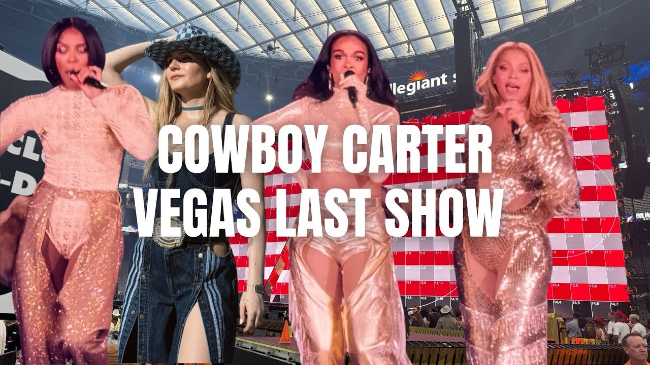 LAST COWBOY CARTER SHOW [DESTINYS CHILD, HOVA, SHABOOZEY VLOG]