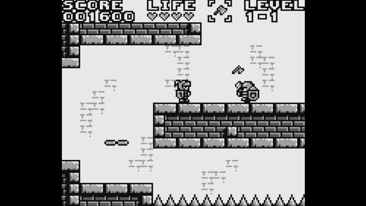 Black Castle GB (An action platformer for the Gameboy)