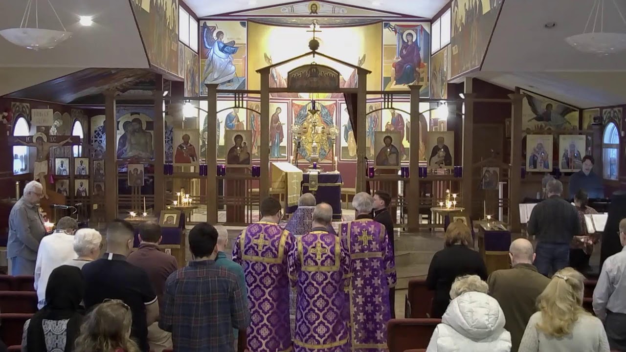 Great Vespers, Sat. Mar. 7/26, St. Herman of Alaska Orthodox Church, Edmonton AB