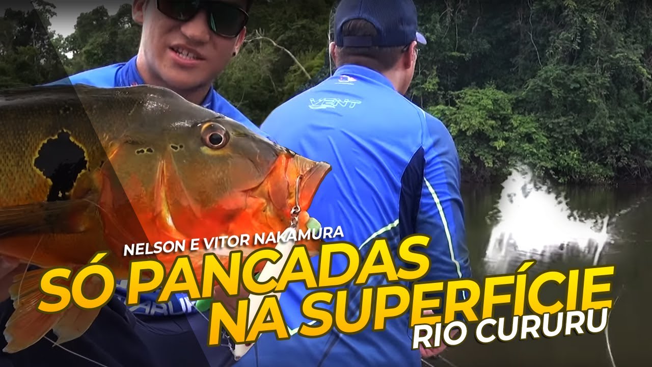 SÓ PANCADAS NA SUPERFÍCIE!!! Pescaria de tucunaré com muitas dicas.