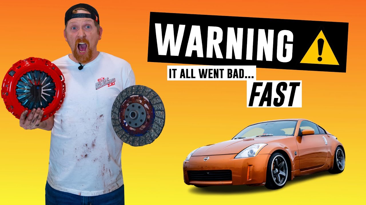 Watch This Before Installing a Clutch On Your 350Z!