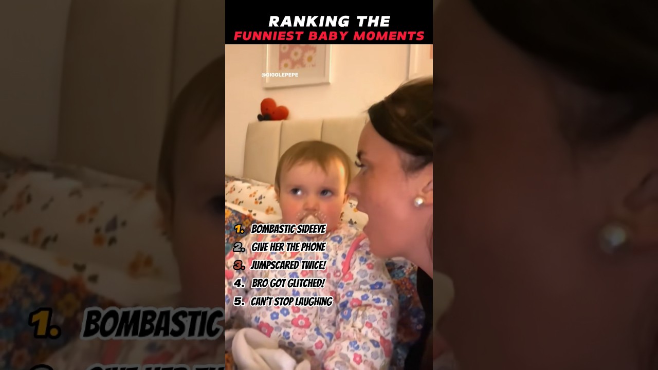 Ranking The Funniest BABY Moments😂