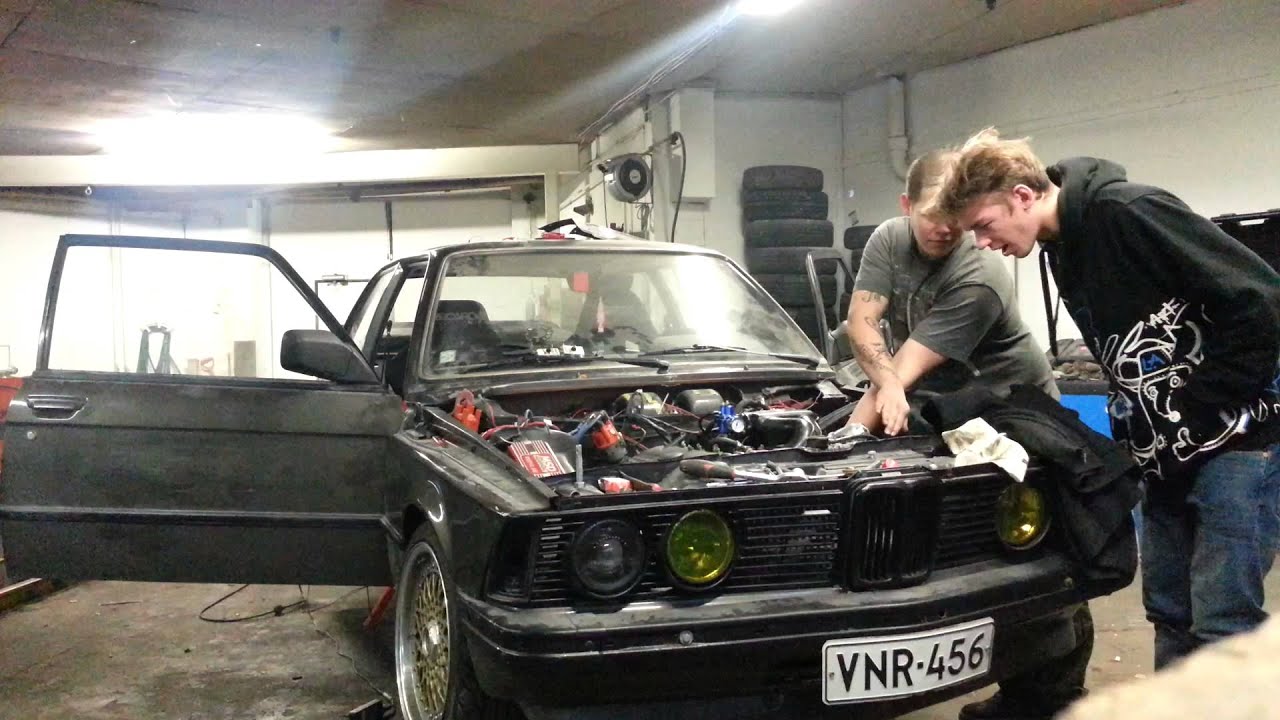 Bmw e21 m10b18 supercharged first starst