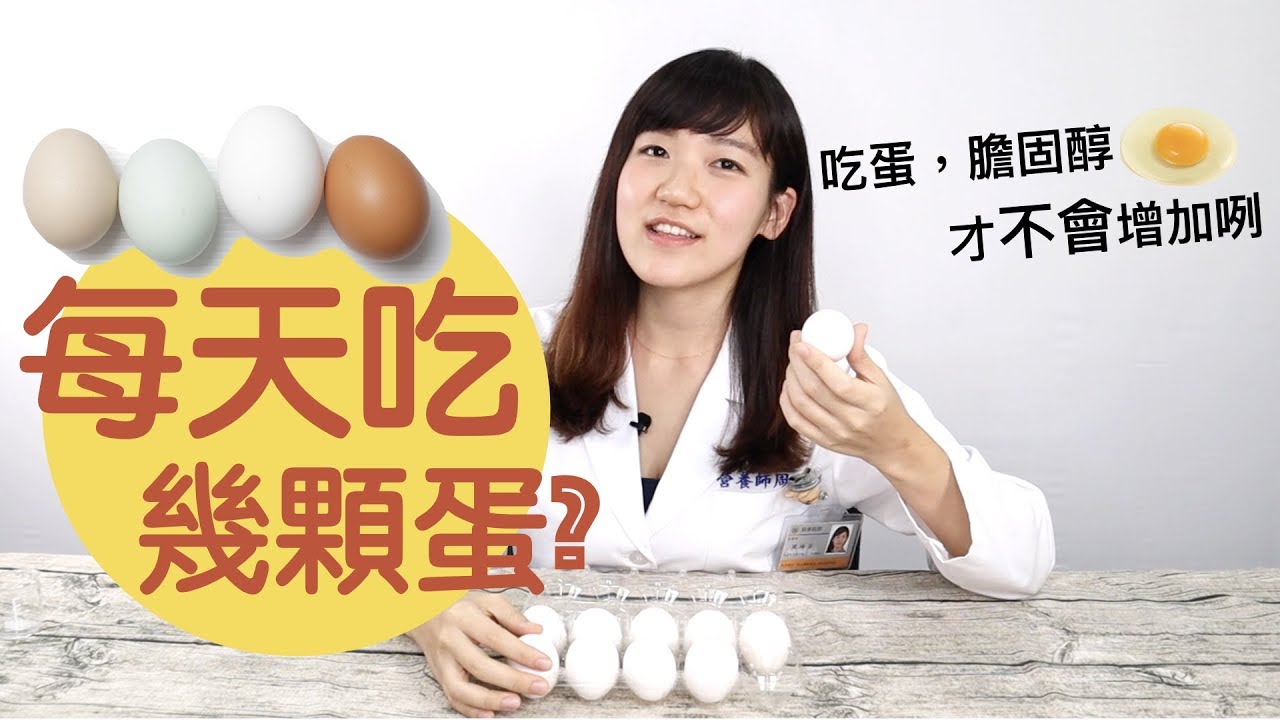 愛吃蛋的舉手！怕膽固醇上升的舊觀念早out了 原來一天至少要吃...│營養師愛撥Aibo│益家煮 Cook4Fam #16