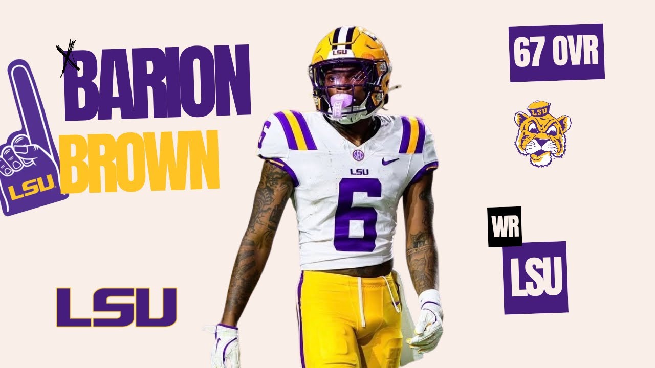 WR Barion Brown Madden 26 Creation