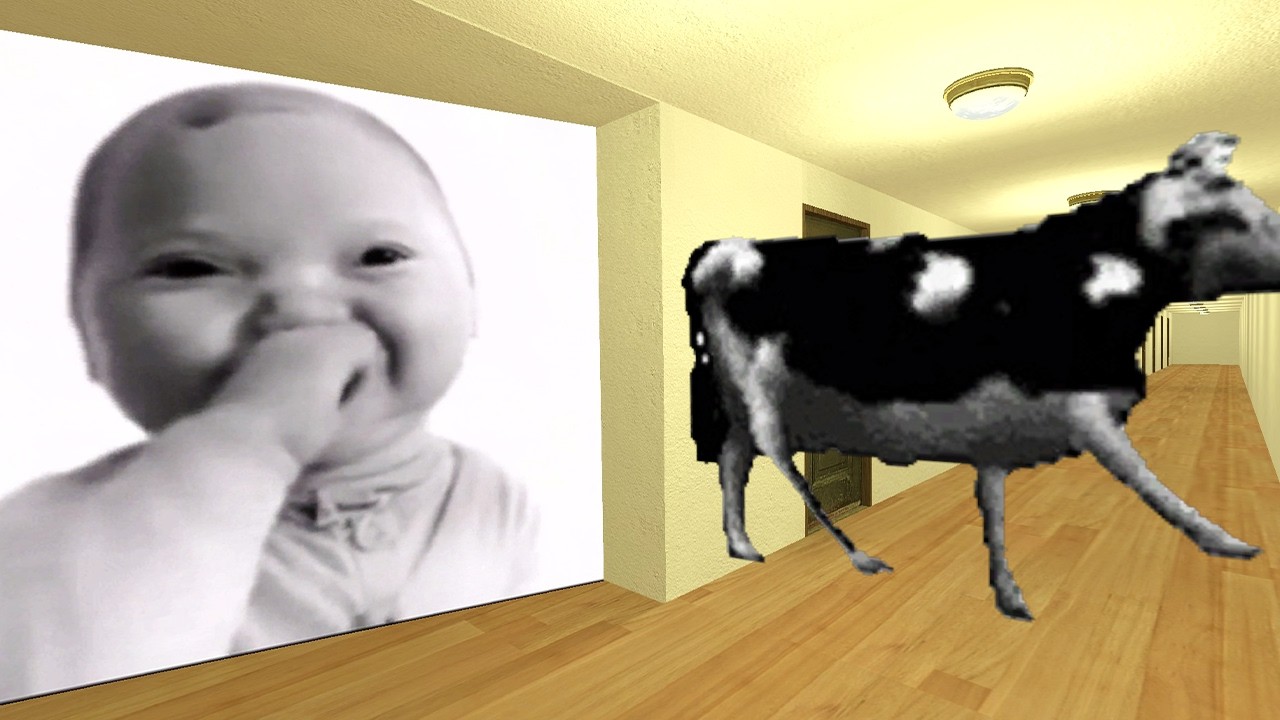 Running from Laughing Baby, Polish Cow, Running Officer Earl Nextbot Gmod