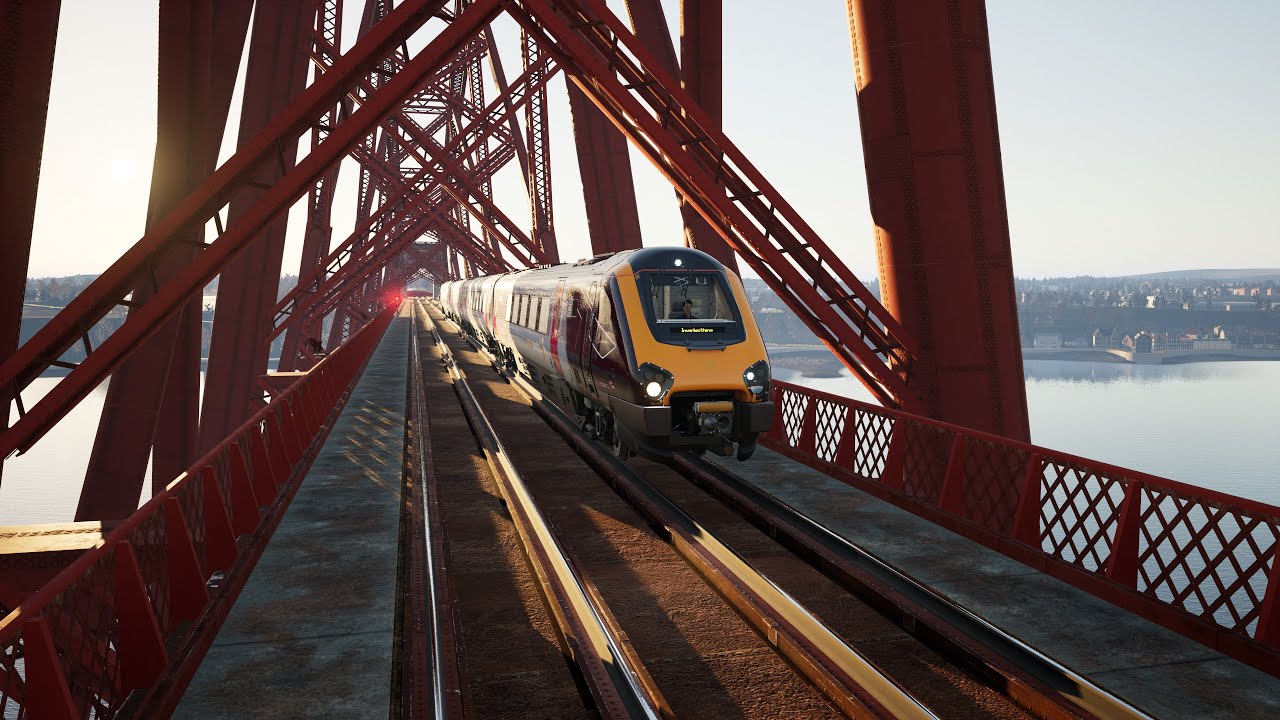 Train Sim World 6 - Class 220 Voyager on Fife Circle Line over Forth Bridge