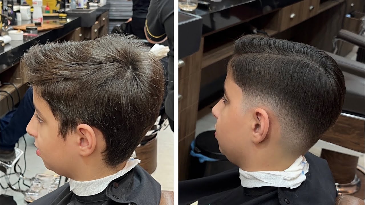 Como fazer degradê low fade, passo a passo/ conexão com pente corrido