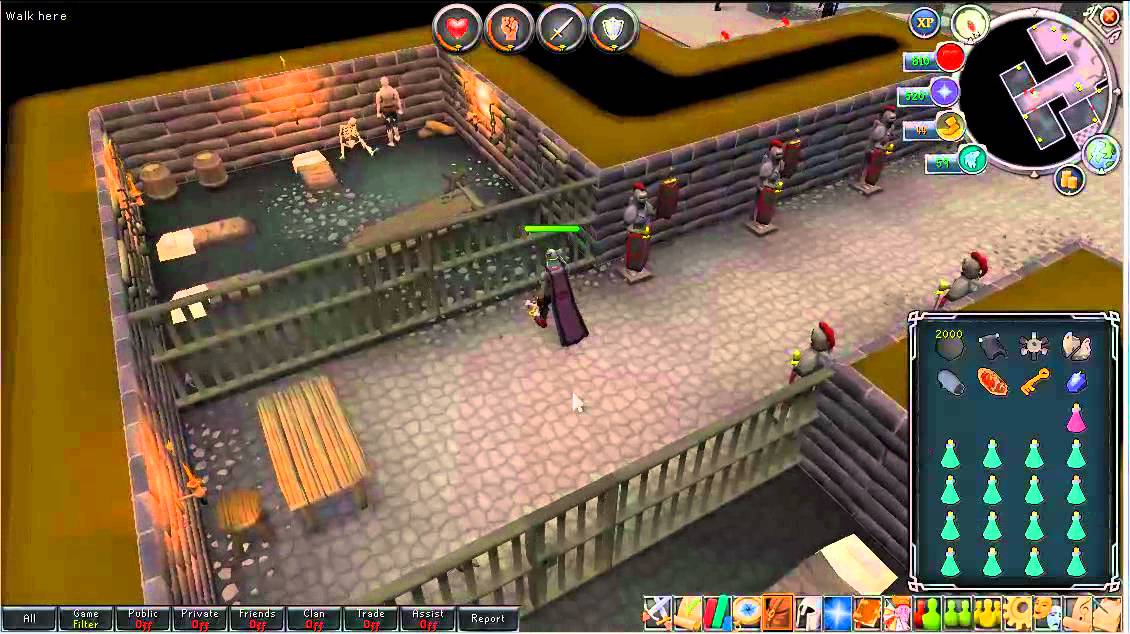 How to get to black demons in Taverley dungeon (Commentary)