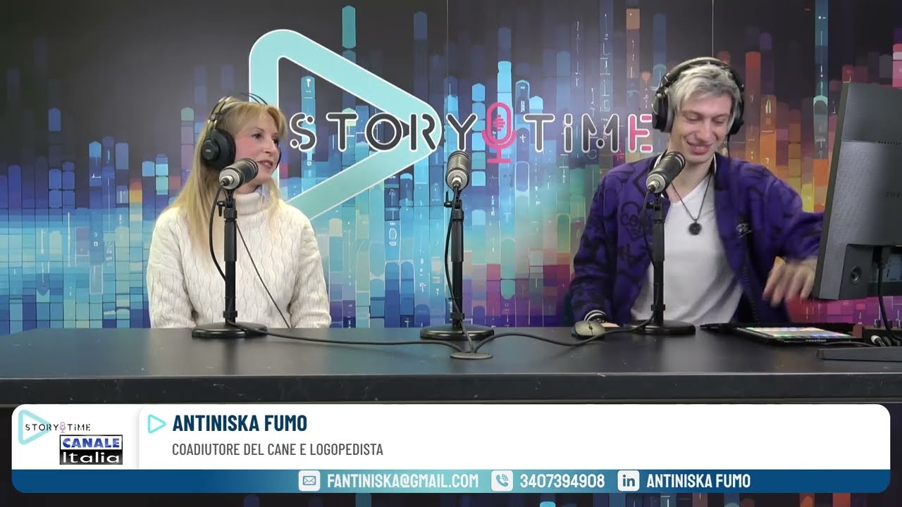 🎙️ Antiniska Fumo - Logopedista e Coadiutore del Cane | Storytime – Evoluzione Radio