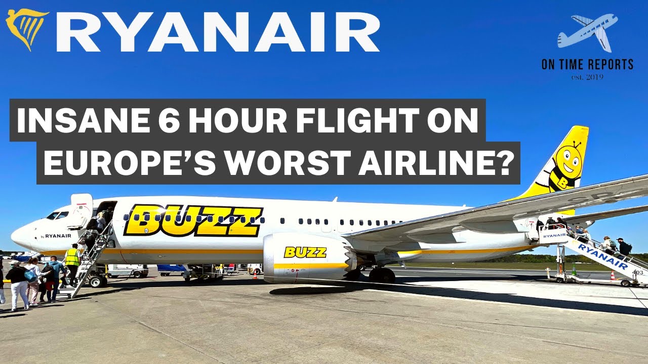 LONGEST FLIGHT ON RYANAIR! Warsaw to Tenerife on Boeing 737 MAX 8-200 TRIP REPORT
