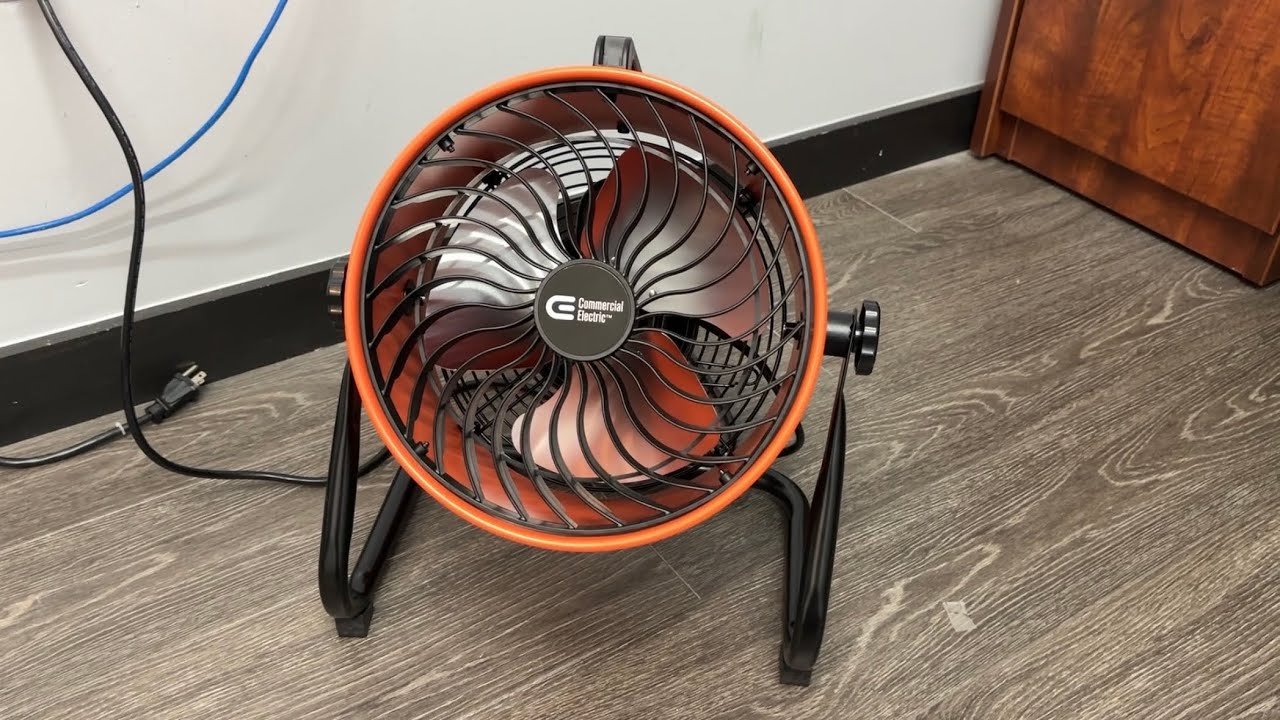 Commercial Electric SFD-250B 10 Inch Turbo Drum Fan