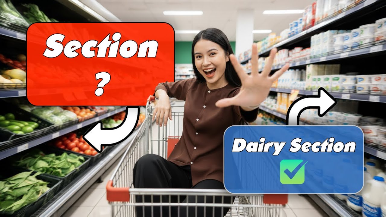 Luyện Nghe Tiếng Anh Chậm : Chủ Đề Đi Siêu Thị | Song Ngữ Anh - Việt