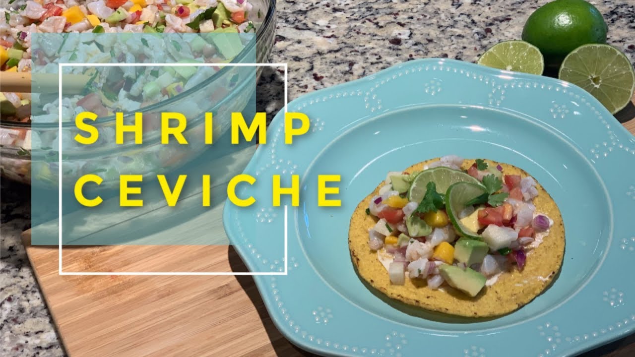 Shrimp Ceviche | Importance of knife skills and knife safety!