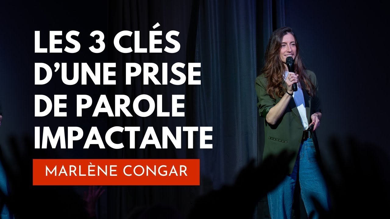 Générez des décisions, pas juste des applaudissements I Marlène Congar I L'Académie des Speakers