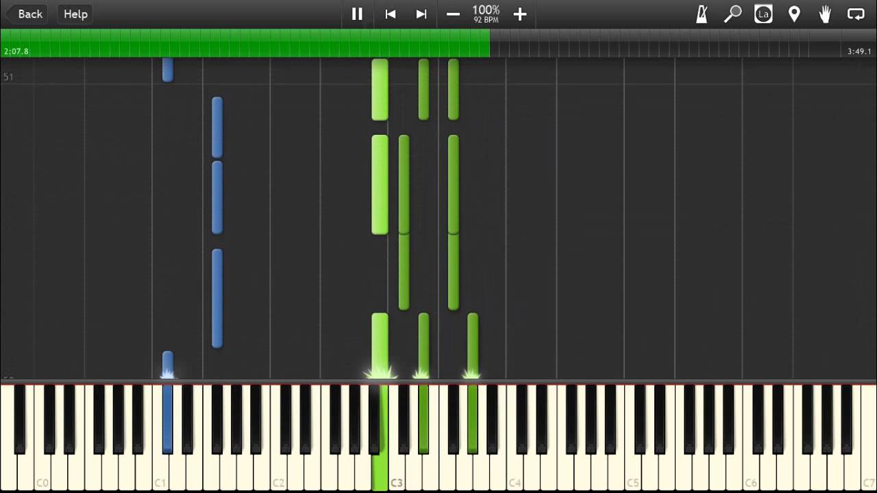 Anastasia - At the beginning - Piano tutorial (Synthesia)