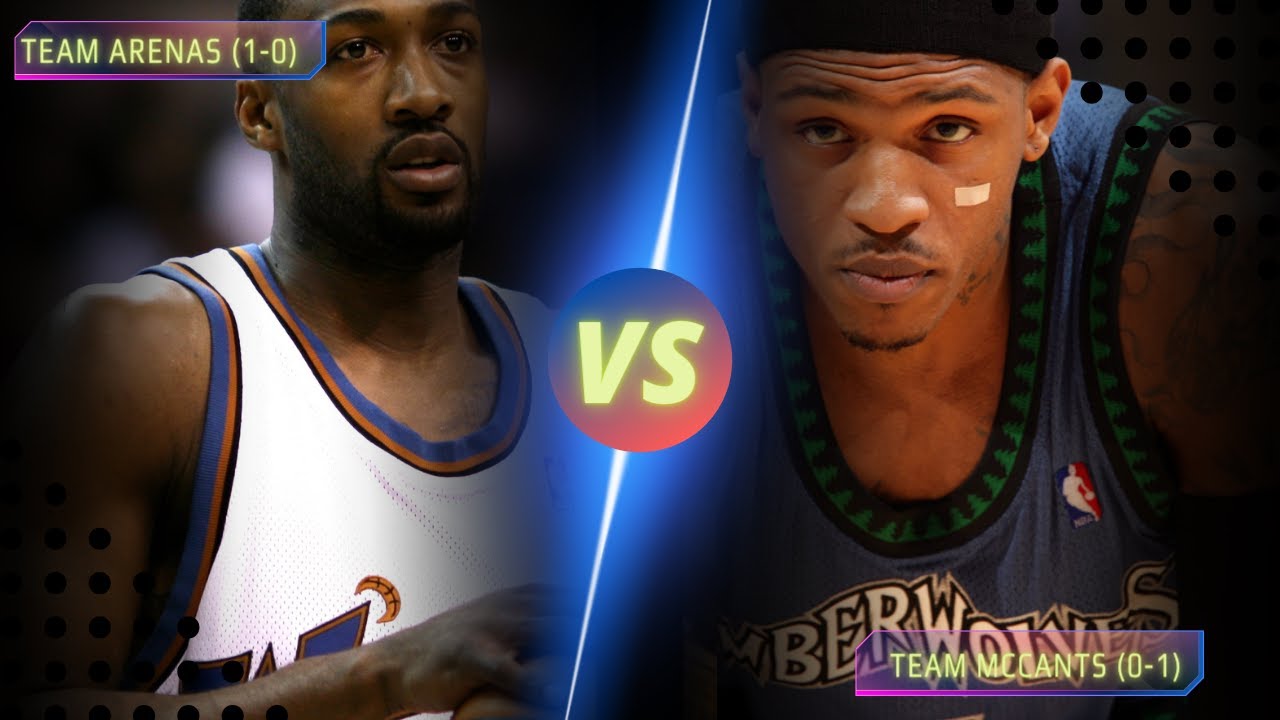 Gilbert Arenas VS Rashad McCants Game 2 All Time Draft Simulation