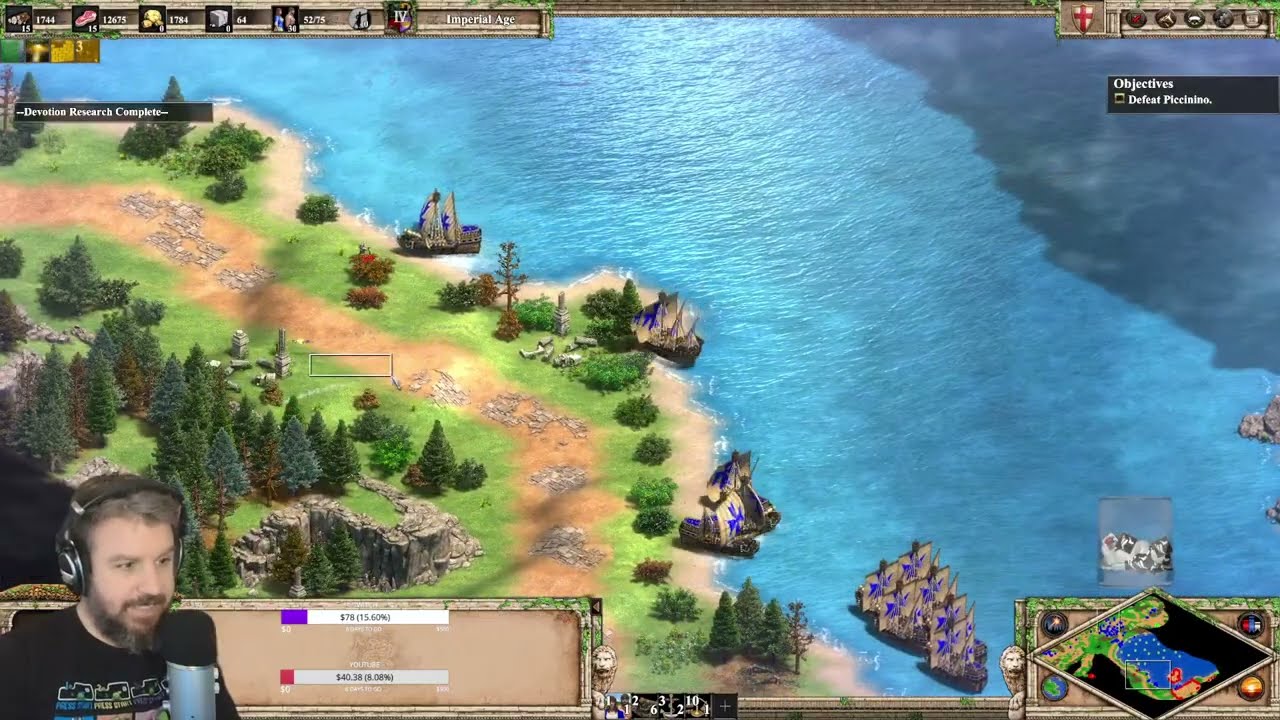 Part 8: Age of Empires 2 - Italy Cont'd!