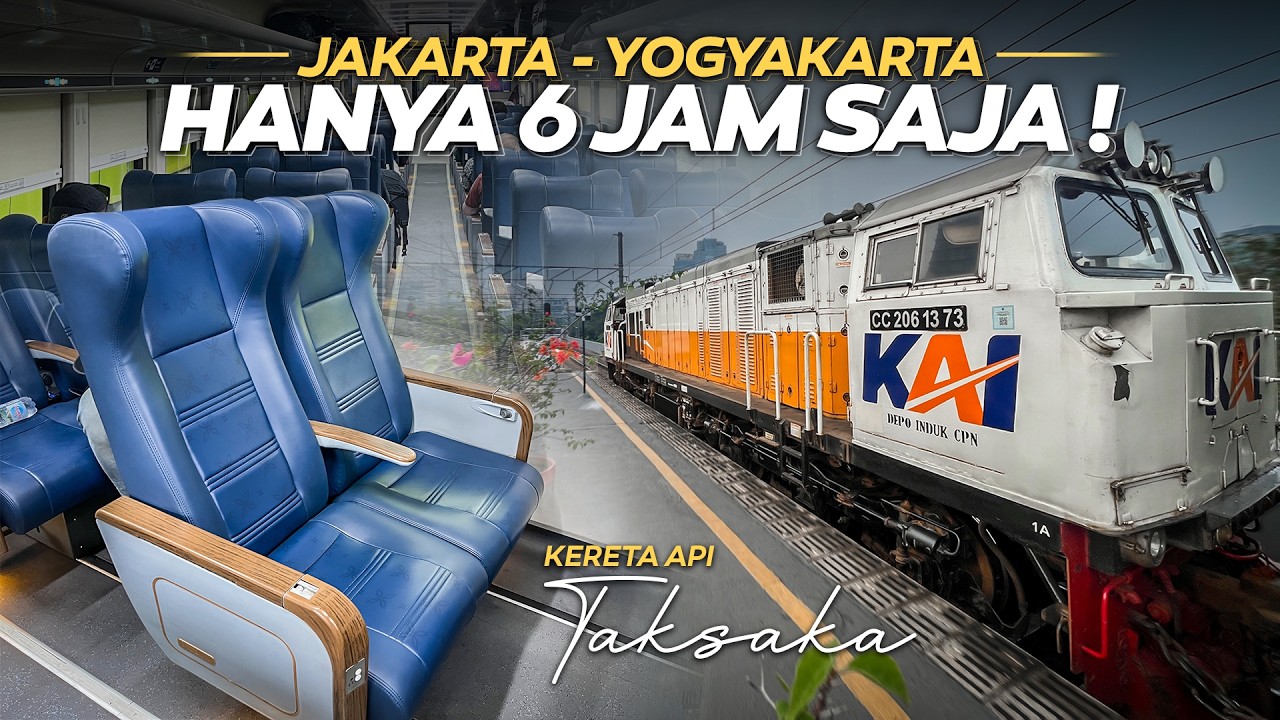 LAYANAN BERKELAS EKSEKUTIF NEW GENERATION | Trip Naik Kereta TAKSAKA Pagi Jakarta-Yogyakarta