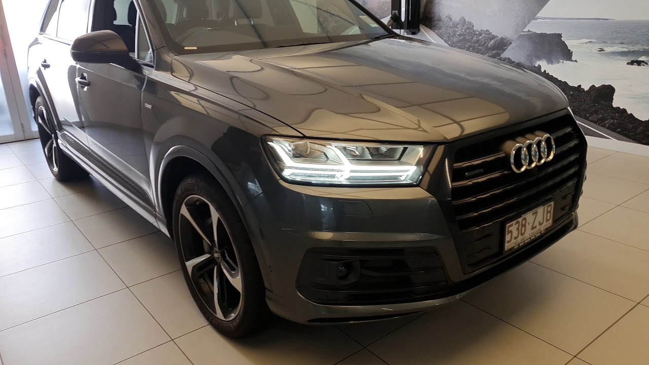 Audi Q7 Black Edition 50 Quattro 200KW - Executive Demonstrator