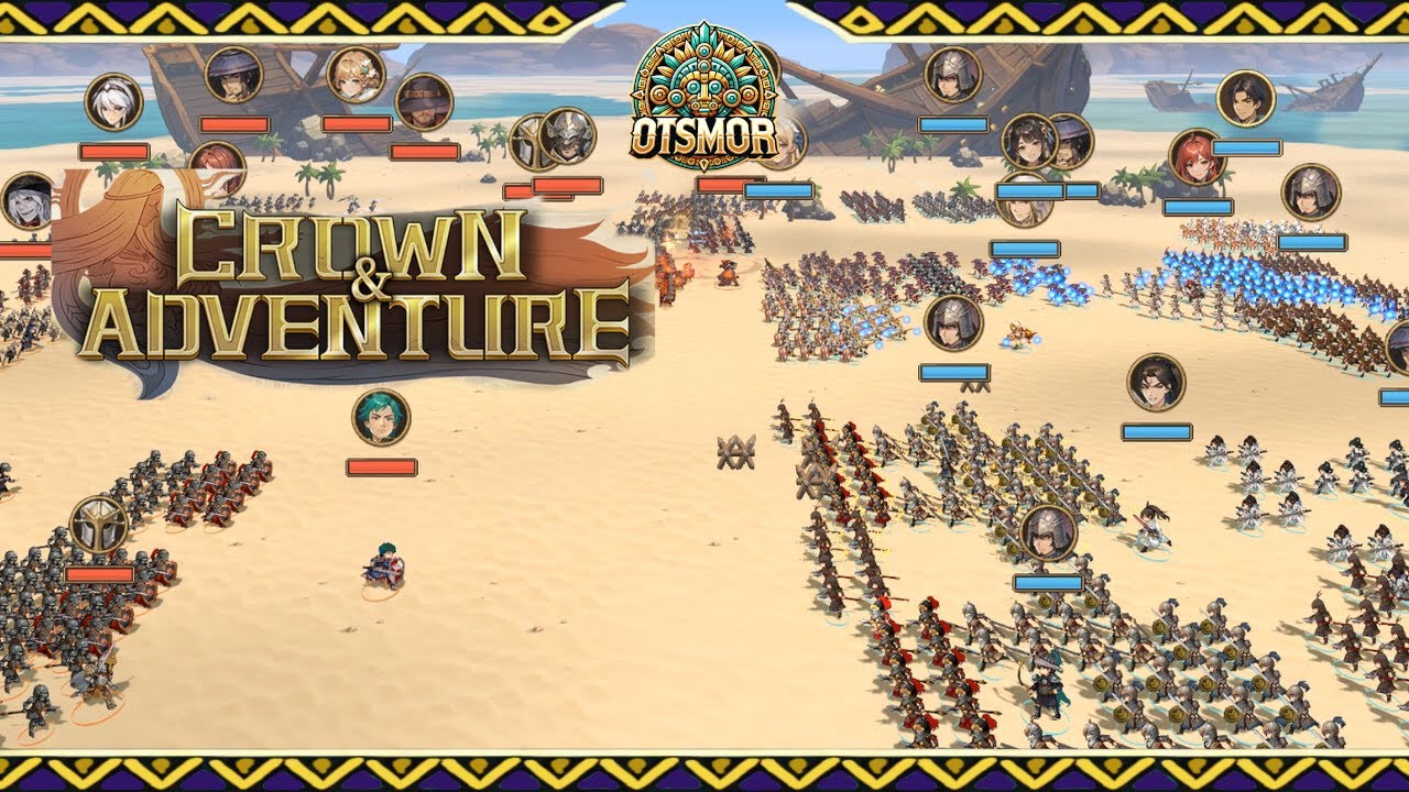 [FR] Démo de Crown and Adventure, un Mount & blade en vue 2D iso