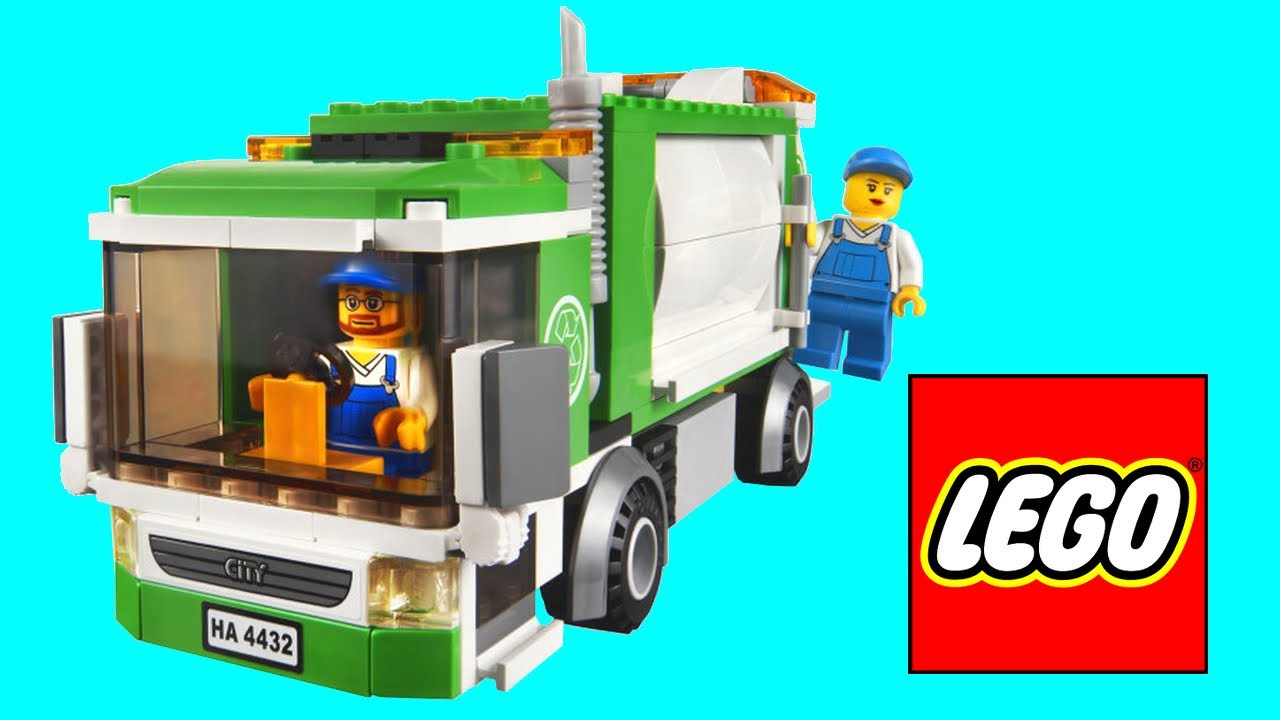 LEGO City Garbage Truck 4432 Review - BrickQueen